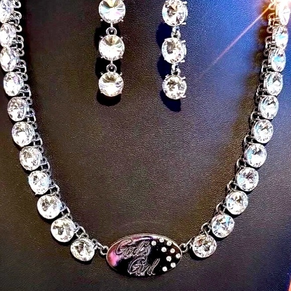 🙏🤍 “GOD’S GIRL” WHITE NECKLACE WITH FREE MATCHING EARRINGS ~ PAPARAZZI❗️ - Picture 7 of 7
